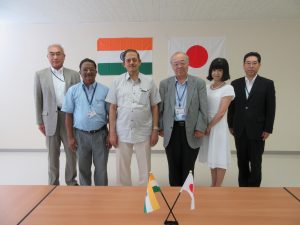 インド　ティラク・マハラシュトラ大学学長が事業創造大学院大学を訪問