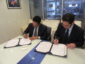 カンボジアメコン大学と交流協定を締結