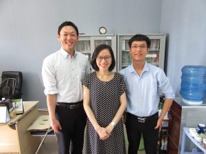 ベトナム　ダナン外国語大学を訪問