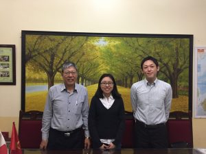 ベトナム　ドンドー日本語センターを訪問