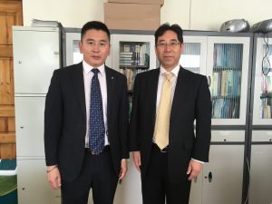モンゴル国立大学　総合科学学部を訪問