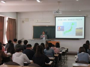 中国　延辺大学を訪問