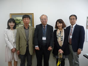 延辺大学　鄭学院長　来学