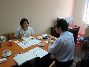 ベトナム　貿易大学ホーチミン校を訪問