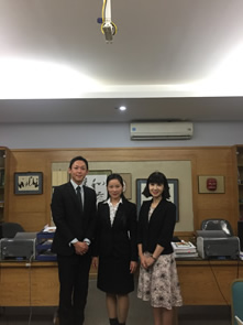 ベトナム　ハノイ大学を訪問