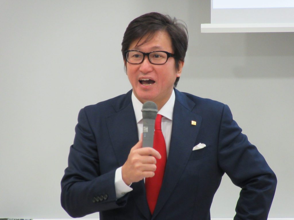 2/2(土)【株式会社ネクシィーズグループ 代表取締役社長 兼 グループ代表 近藤太香巳 客員教授による特別講義「人が輝けば、企業が輝く～夢は大空へ、努力は足元へ～」開催報告】