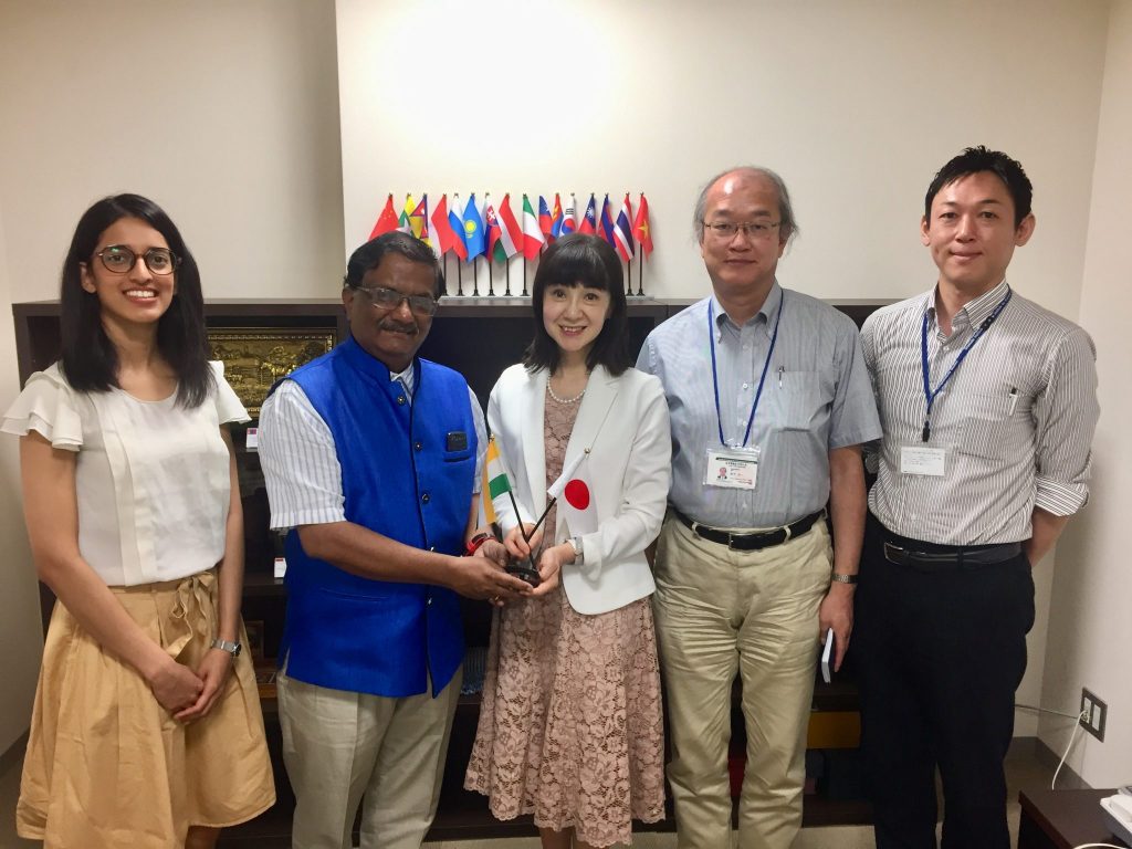 インド／ティラク・マハラシュトラ大学Atre先生が来校