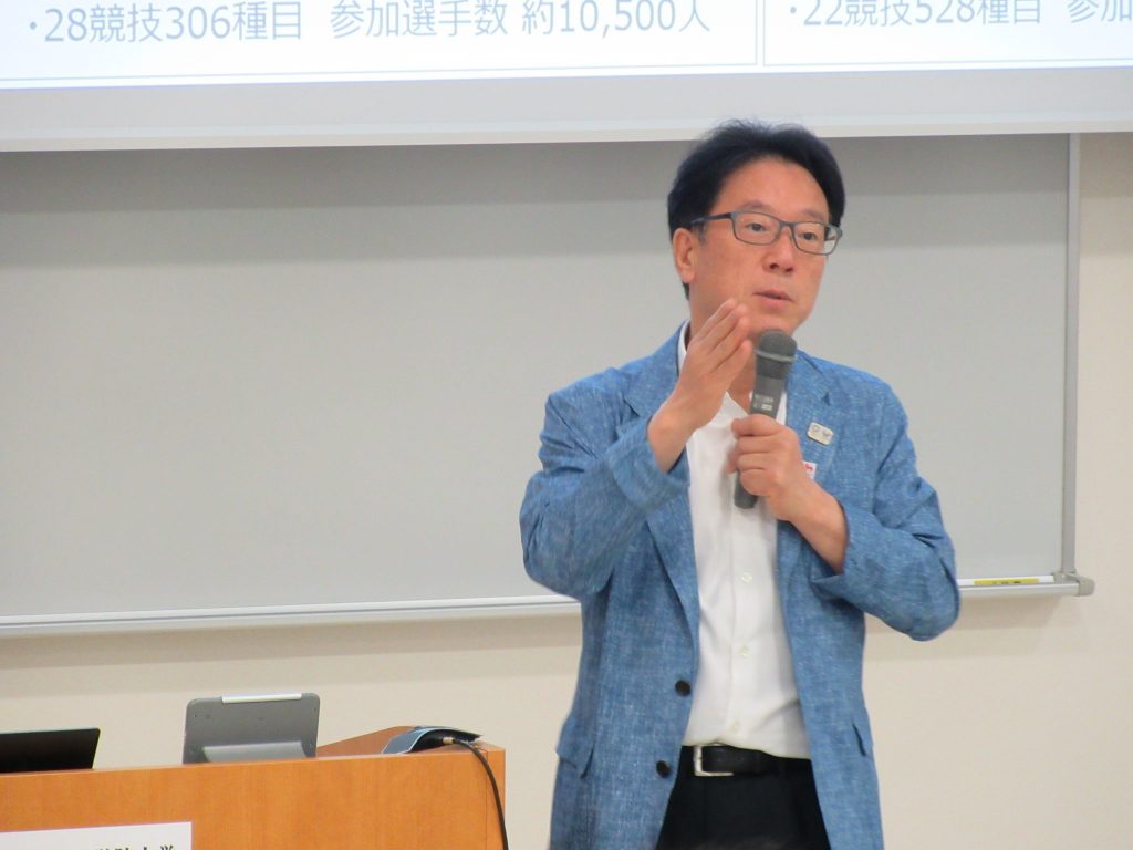 6/22（土）早稲田大学大学院スポーツ科学研究科教授 平田竹男 客員教授による特別講義『2020東京オリパラに向けて』開催報告