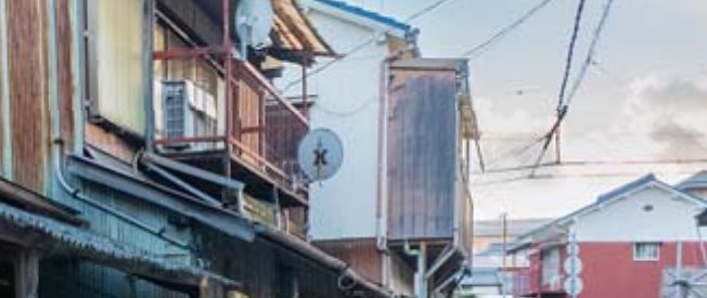 地域の路地のイメージ