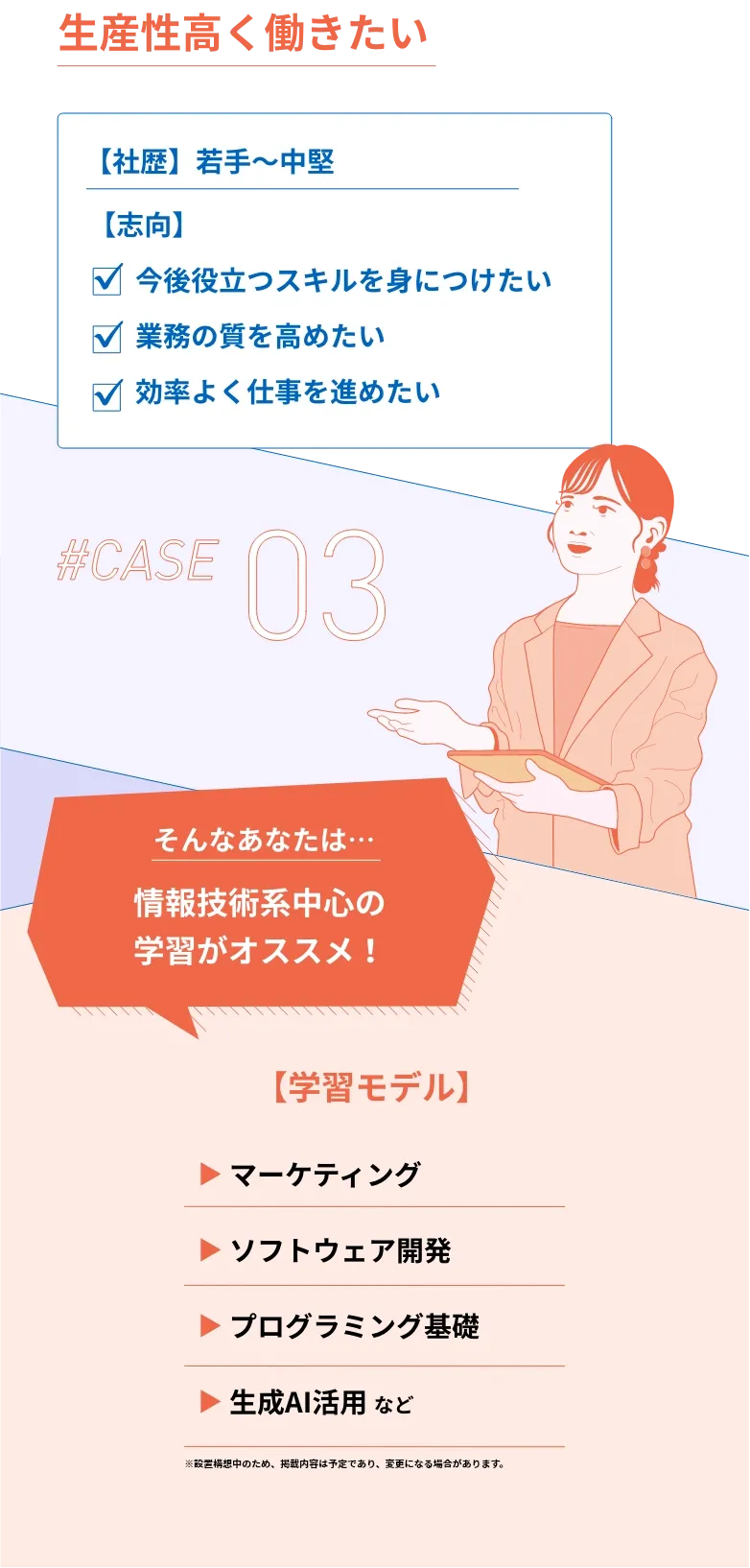 生産性高く働きたい#CASE03