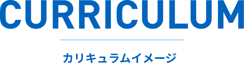 CURRICULUM カリキュラムイメージ